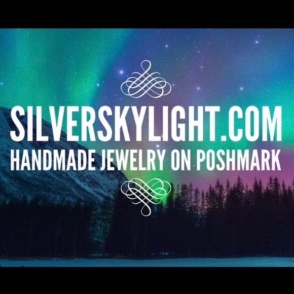 Handmade green peridot & moonstone maille link boho gemstones bracelet - Picture 15 of 15